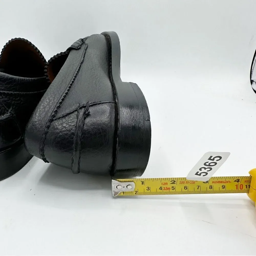 Brooks‎ Brothers x Allen Edmonds Black Leather Penny Loafers 10.5 D
